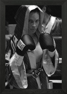 Million Dollar Baby Gerahmtes Wandbild Poster Leinwanddruck Bild