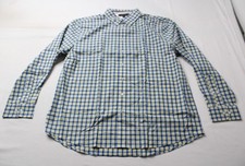 Tommy Hilfiger Men's Regular Check All Day Shirt EJ3 Blue Spell Multi Size 3XL
