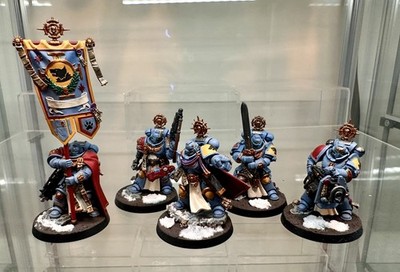 Company Heroes Space Wolves Space Marines Warhammer 40k Well Painted B