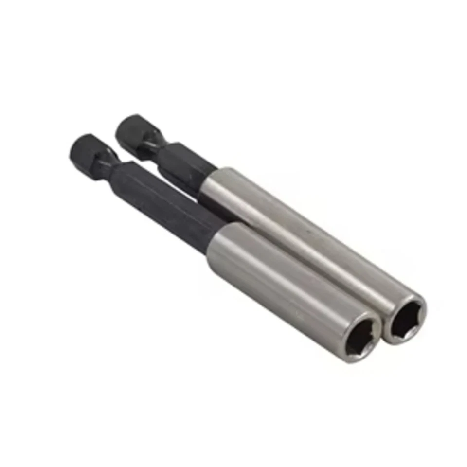 DAW21ONLINESHOP Magnet Bithalter 60mm lang ¼“ Bitaufnahme Bit magnetisch CRV Schraubvorsatz