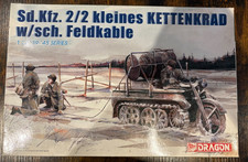Dragon 1:35 6128 Sd.Kfz. 2 kleines Kettenkrad w/schw. Feldkabel
