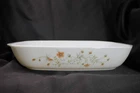 Original PYREX England Spring Garden Rectangular Casserole Dish Vintage MCM