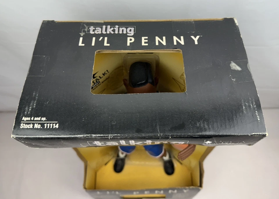 Новый в коробке 1997 Talking Lil Penny Anfernee Hardaway кукла Memphis Tigers #11114 - Изображение 4 из 4