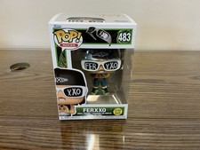 NEW  GLOW Ferxxo Feid Funko Pop #483 Rocks Music Glows Dark GITD