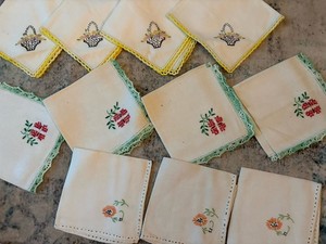Vintage Napkins Lot~ Great Condition