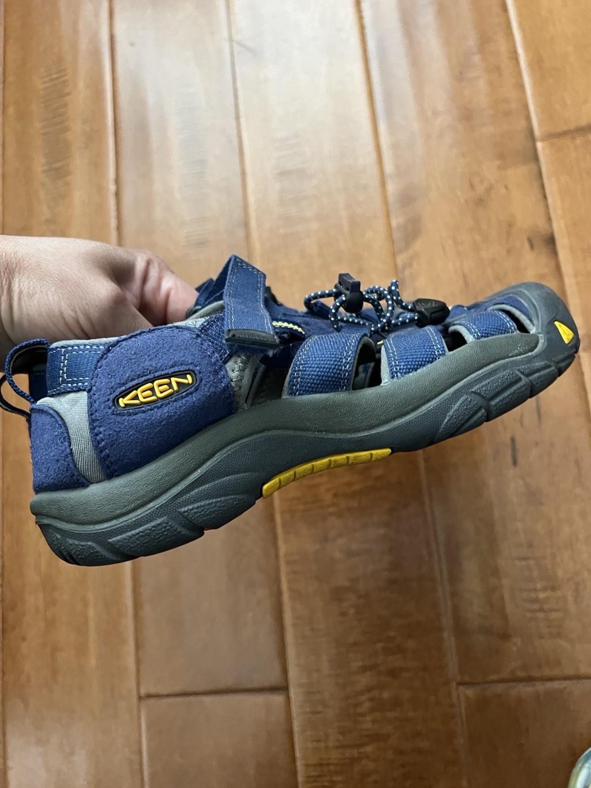 Sandali KEEN Newport H2 outdoor escursionismo acqua blu grandi bambino taglia 6 EU 38 usati una volta