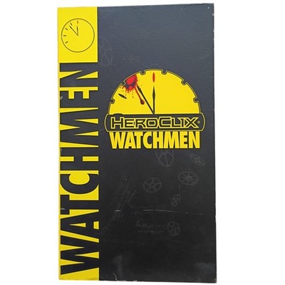 2010 Wizkids Watchmen Heroclix Collectors Boxed Set 25 Figure Set - Near Mint
