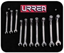 Urrea 1270hmf Metric Flex Socket Wrench Set 10-19 Save Big