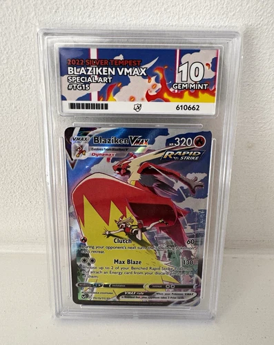 Pokémon TCG Blaziken VMAX TG15/TG30 Silver Tempest TG ENG 2022 ACE 10