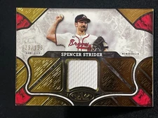 #T1R-SST Spencer Strider Tier One Relic /199 - 2025 Topps Tier One