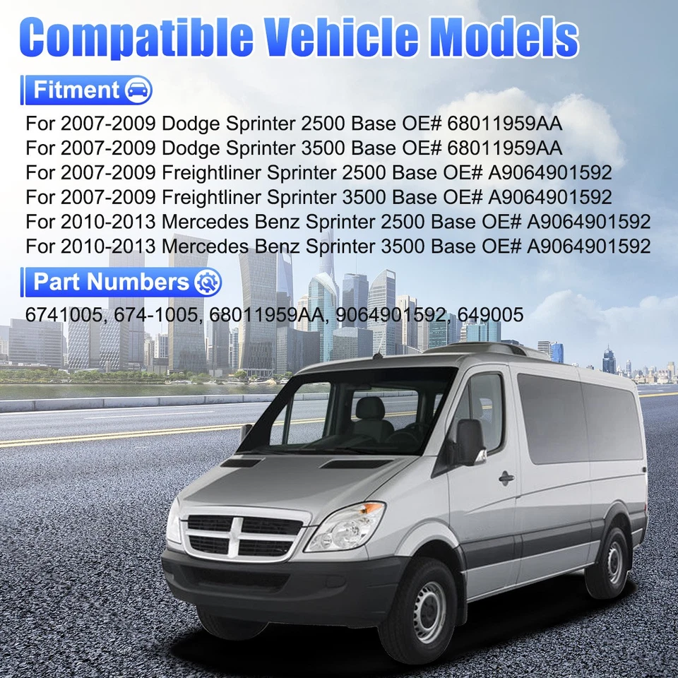 For Freightliner Dodge Sprinter 2500 DPF 68011959AA 2007-2009 Federal EPA - Image 4 of 4