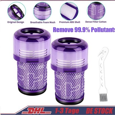 2x Ersatz Hepa-Filter für Dyson V12 Detect Slim Absolute Total Clean Staubsauger