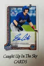 2025 Topps Pro Debut Sam Antonacci Auto Kannapolis Cannon Ballers