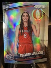 2025 Panini Georgia Amoore Silver Refractor RC #140