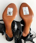 ALAÏA⚡️Size 39EU/9US $1,600 Studded leather fringe stiletto ankle sandals ALAIA — photo 5