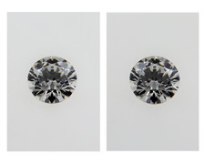 0.40 CT F VS1 GIA Certified Natural DIAMONDS PAIR Triple Excellent - 2*0.20 ct 3200.00 per carat