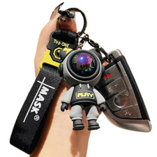 Cute pvc colorful Bear key chain jewelry gifts for women key tag