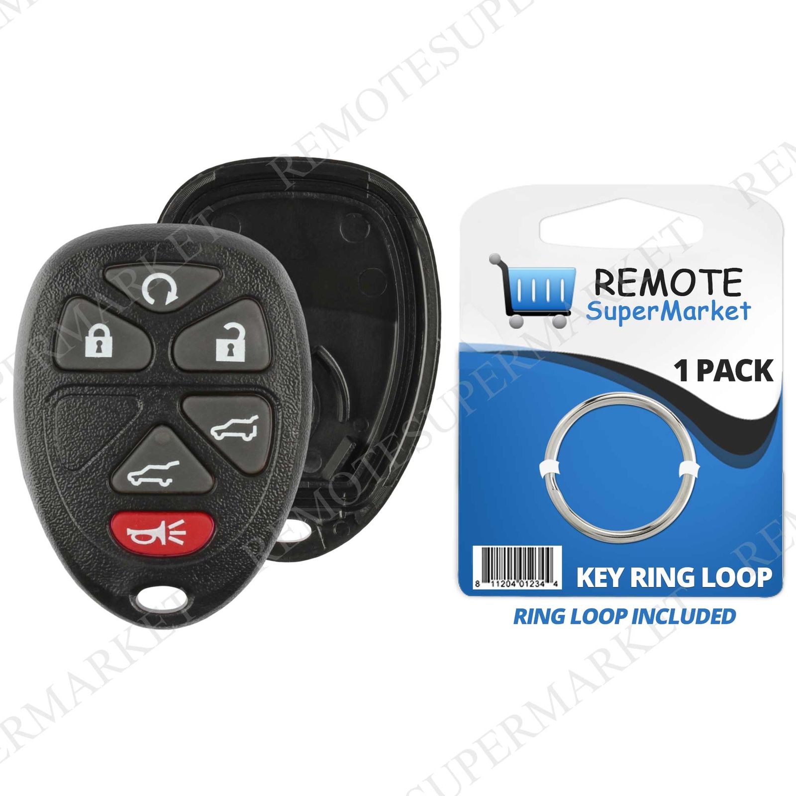 Replacement Key Fob Shell Case For Chevy Silverado/Suburban 2007-2014 (Fits 15913427, 15857840) – RemoteSuperMarket RSM5570 - View #3