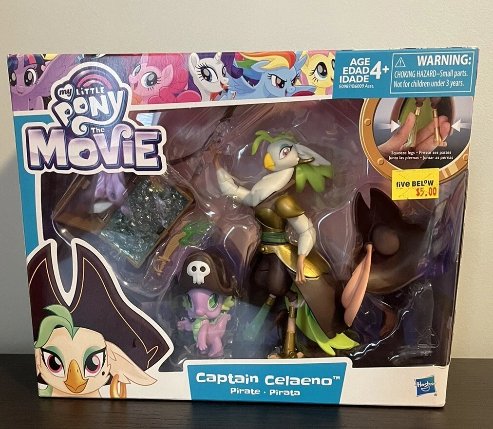 マイリトルポニー・ザ・ムービー　キャプテン・セラエノ　スパイク　フィギュアセット Spike My Little Pony Action Action Figures for sale - eBay