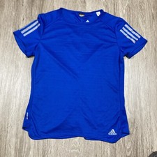 Adidas Shirt Women's M Athletic Work-out Gym Training Active-wear Sports Tee