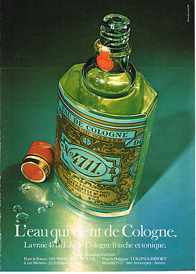 REKLAME WERBUNG 094 1979 EAU DE COLOGNE 4711