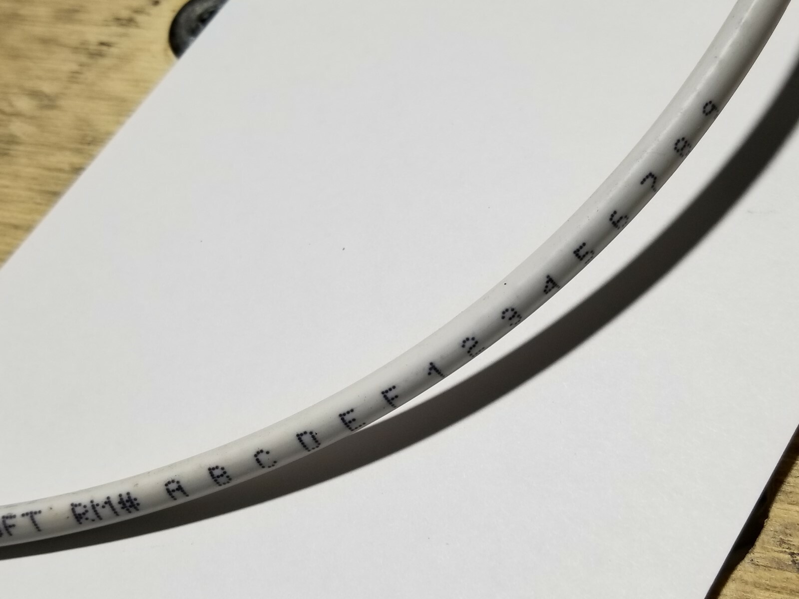 Southwire Genesis 4766 18/8C Solid Plenum Thermostat Cable CL2P White /50ft