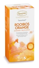 Ronnefeldt Teavelope® Rooibos Orange 25 organic caffeine free herbal tea bags 