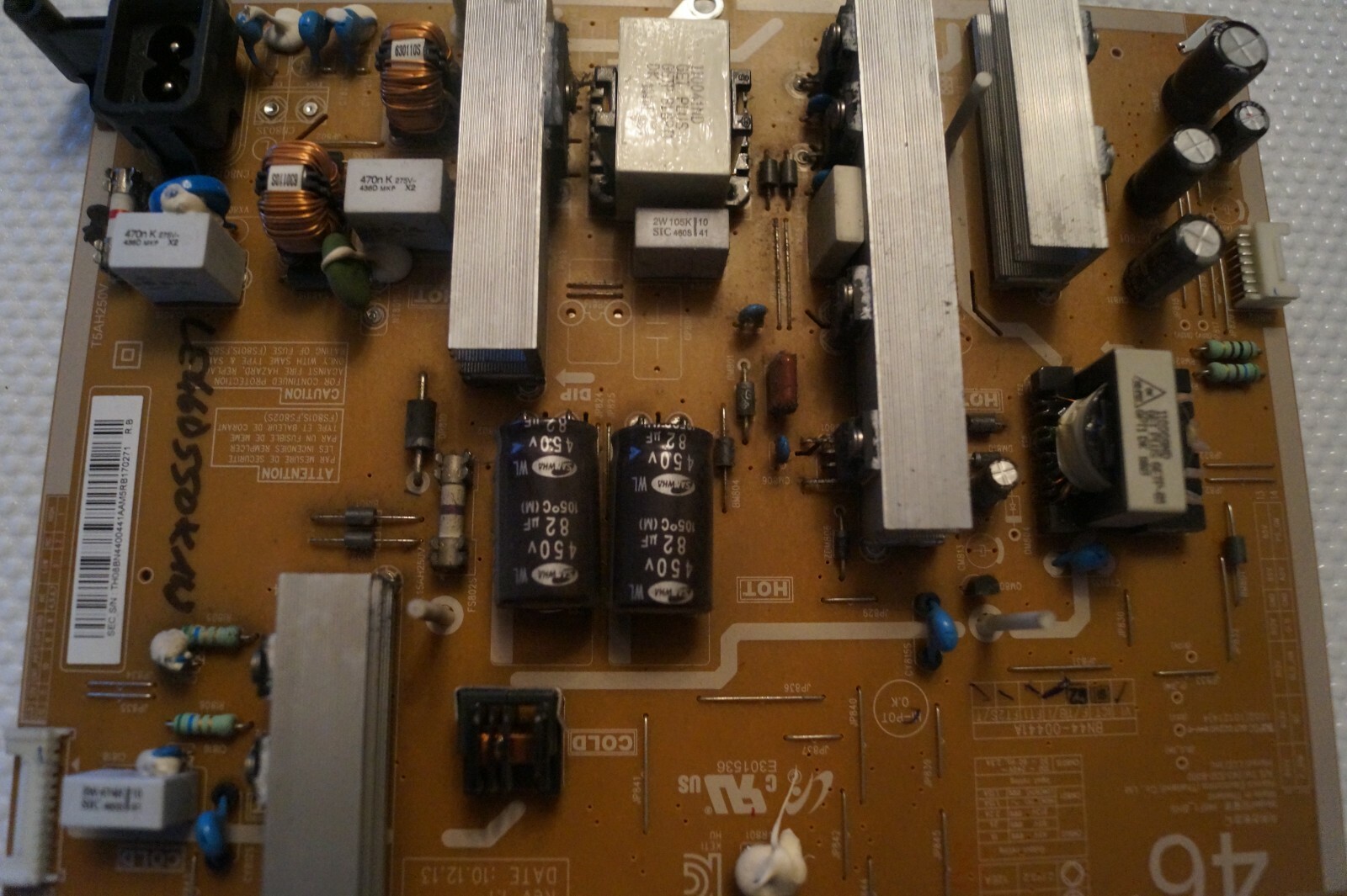 PSU POWER SUPPLY BOARD BN44-00441A FOR 46"" SAMSUNG LE46D550K1W LED TV