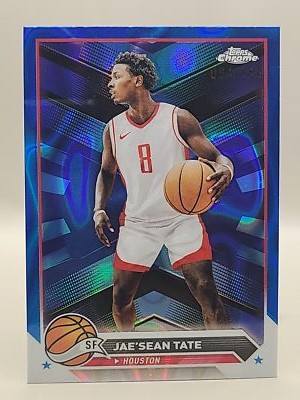 2023-24 Topps Chrome #145 Jae'Sean Tate Blue Lava Refractors #/149