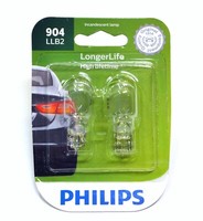 Philips Longerlife 904 9W Zwei Innenraum Cargo Kofferraum Licht Ersatz T15 Orig.