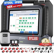 2025 XTOOL IP919 Auto Bidirectional OBD2 Scanner FCA E.CU Coding Diagnostic Tool