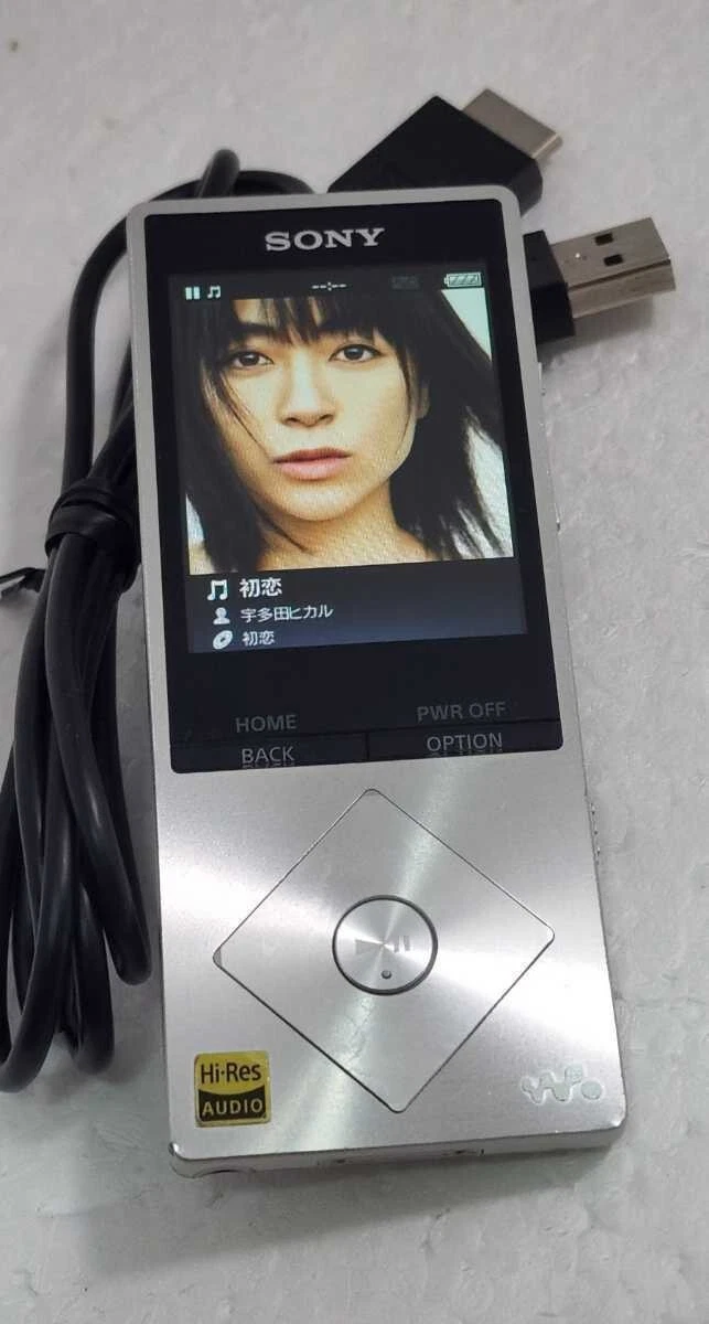 Sony Walkman with High-Resolution Audio NW-A26 32GB Silver Used F/S