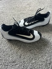 Size 13 - Nike Huarache 2K Filth Elite Pregame Black White  display picture 1
