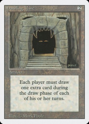 Howling Mine light played englisch Revised Edition