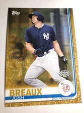 2019 Topps Pro Debut Jumbo 5x7 Josh Breaux Yankees 79 02/10