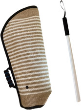 Manica Per Addestramento Cani | Protezione Braccio | Morso Cani Grandi | Poliestere | Blu, Rosso, Scuro - Foto 12