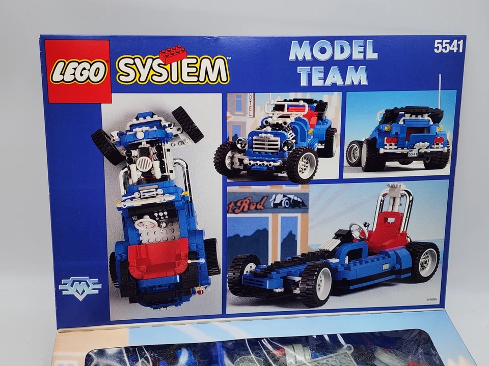 VINTAGE LEGO SYSTEM MODEL TEAM #5541  Blue Fury New Old Stock Factory Sealed - Image 2 of 4