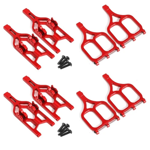 Para 1/10 RC Traxxas T-maxx 3.3/E-maxx Suspensión Brazos A Delantero Trasero Superior Inferior - Imagen 36 de 36