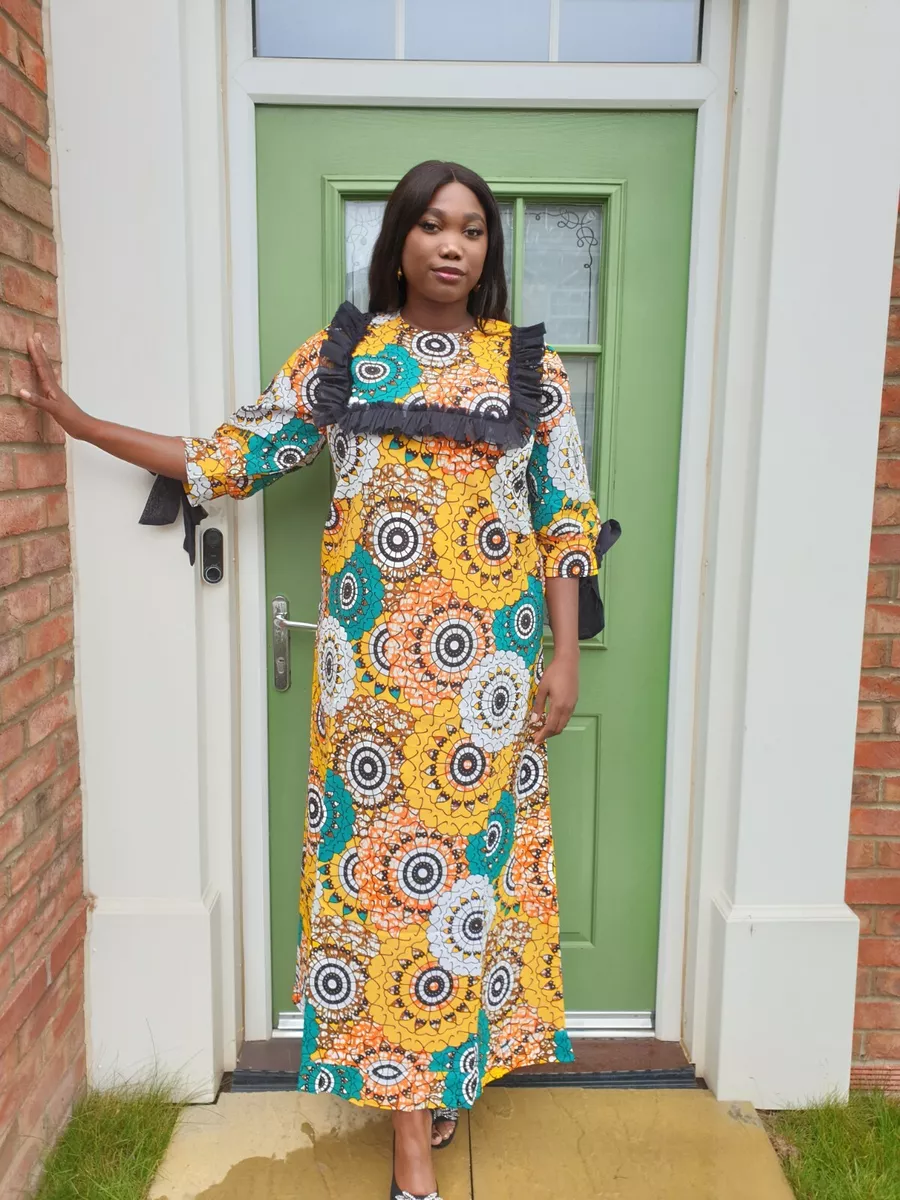 Nakiya Maxi- Ankara Maxi Dress – GITAS Portal