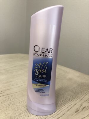 CLEAR Scalp & Hair 24/7 Total Care Omega-3 Coconut Milk Conditioner 12.7 oz