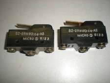 Lot of 2 Microswitch BZ-2RW80164-A2 Lever Switches - NOS - NNB