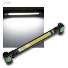 LED Akku Stab-Leuchte 10W, Magnet, Motorhauben-Arbeits-Licht 1000 lm KfZ-Lampe