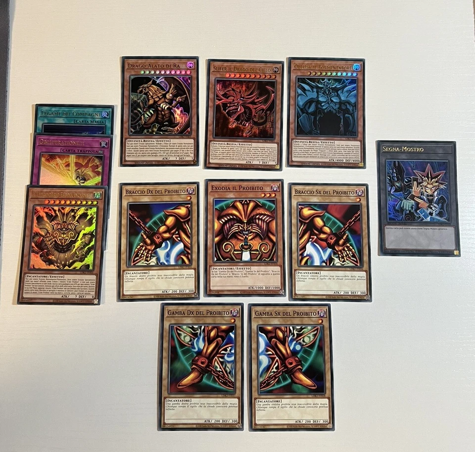 Yu gi oh Deck Yugi Exodia Completo sigillato in italiano Con Divinità Egizie Ita - Immagine 2 di 4