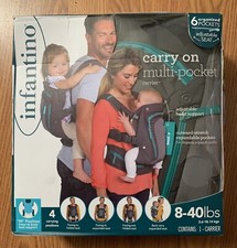 Infant Baby Carrier Carry On Multi-Pocket Body Holder Front Pack Carrier