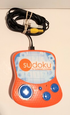 Game Vintage Sudoku Plug N Play Television Gaming System 2005
