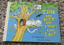 Cats and Bats and Things Like That Vintage Wonder World Books 1973 Religious