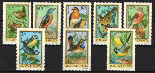 Hungary 1973. Animals / birds set MNH (**) Mi.:2855-2862 / 5,50 EUR - Bild 1 von 1