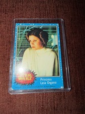 Star Wars Princess Leia Organa Set-Break # 5 Series 1 Topps Card 1977 NEAR MINT