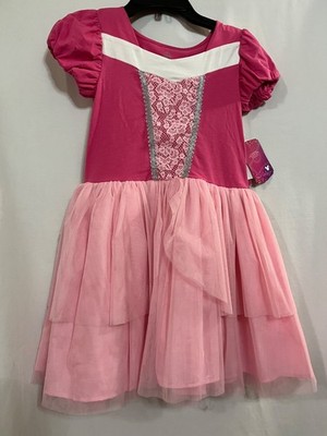 Disney Princess Aurora Sleeping Beauty Pink Tutu Tulle Dress S,M,L NWT