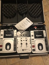 Numark MX05 CD Mixer & x2 Deck TCD05 Complete In Case